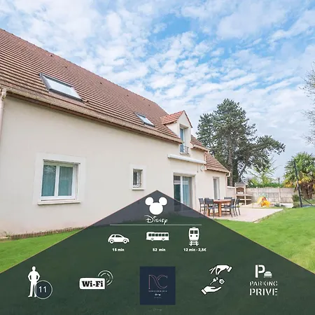 *disneyland-paris A 20 Min* 11 Pers, Golf, Billard Holiday home *